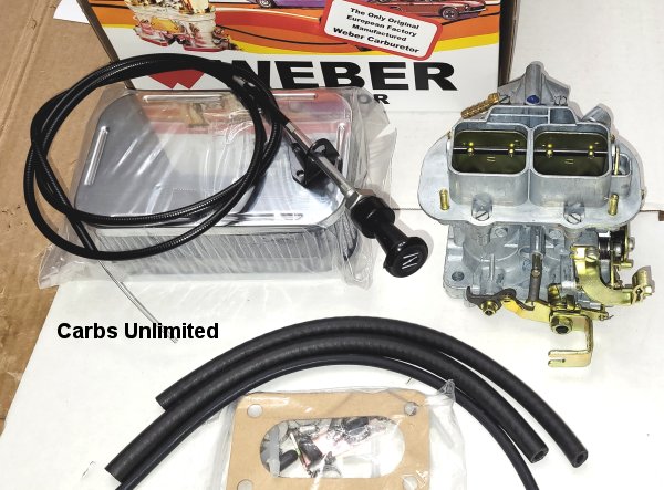 K204-M - BMW 2002 Weber 32/36 DGV Carb Conversion Kit