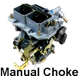 Weber DGV manual choke